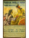 Cartel toros Murcia 1929 | Antigüedades Murcia