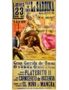 Cartel toros Murcia 1987 | Antigüedades Murcia