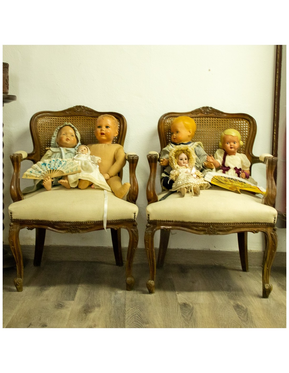 Conjunto muñecas s.XIX-XX | Antigüedades Murcia